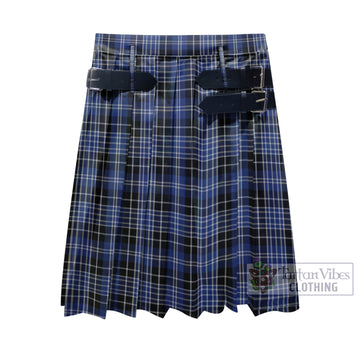 Clarke Tartan Men's Pleated Skirt - Fashion Casual Retro Scottish Kilt Style