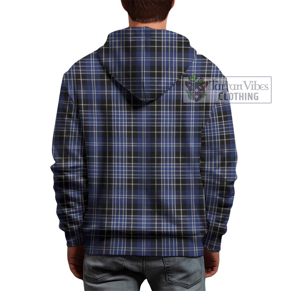 Clarke Tartan Hoodie with Family Crest DNA In Me Style - Tartan Vibes Clothing
