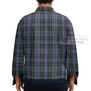 Clarke Tartan Unisex Lapel Cotton Jacket - Tartan Vibes Clothing