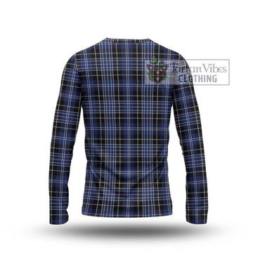Clarke Tartan Long Sleeve T-Shirt with Family Crest DNA In Me Style - Tartan Vibes Clothing