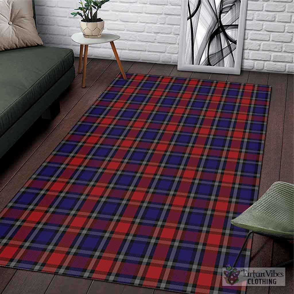 Clarke Red Tartan Area Rug L 59*86 inch (150x220 cm) - Tartan Vibes Clothing