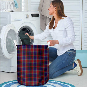 Clarke Red Tartan Laundry Basket - Tartan Vibes Clothing