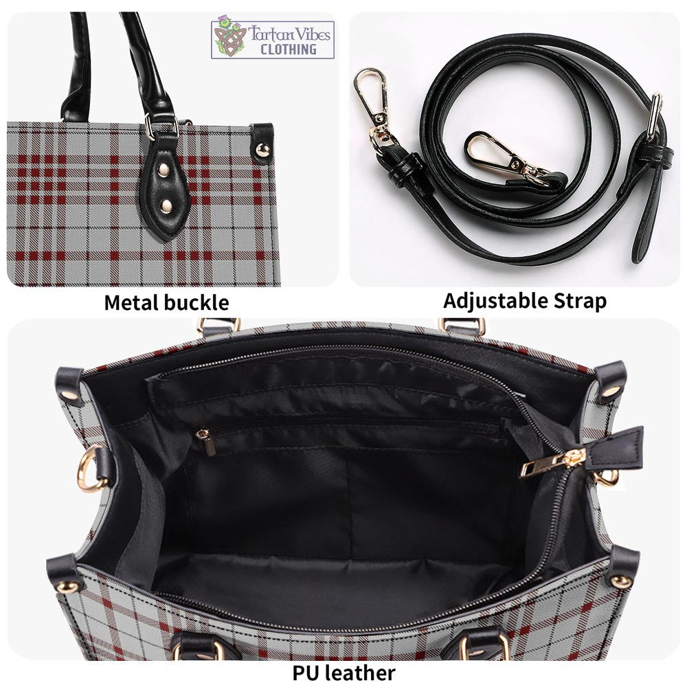 Clayton Tartan Luxury Leather Handbags - Tartan Vibes Clothing