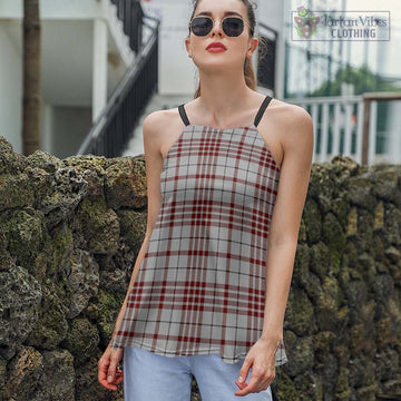 Clayton Tartan Loose Halter Neck Camisole Women - Tartan Vibes Clothing