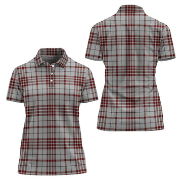 Clayton Tartan Polo Shirt For Women Women - Tartan Vibes Clothing