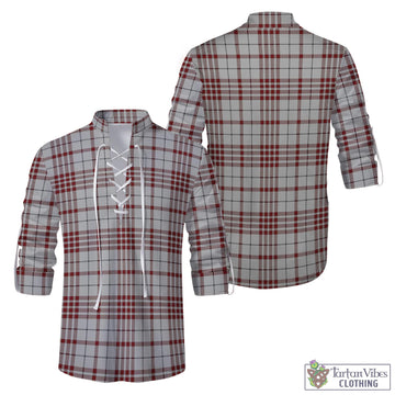 Clayton Tartan Men's Scottish Traditional Jacobite Ghillie Kilt Shirt Men - Tartan Vibes Clothing