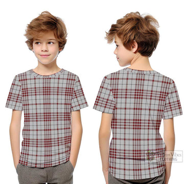 Clayton Tartan Kid T-Shirt Youth XL Size14 - Tartan Vibes Clothing