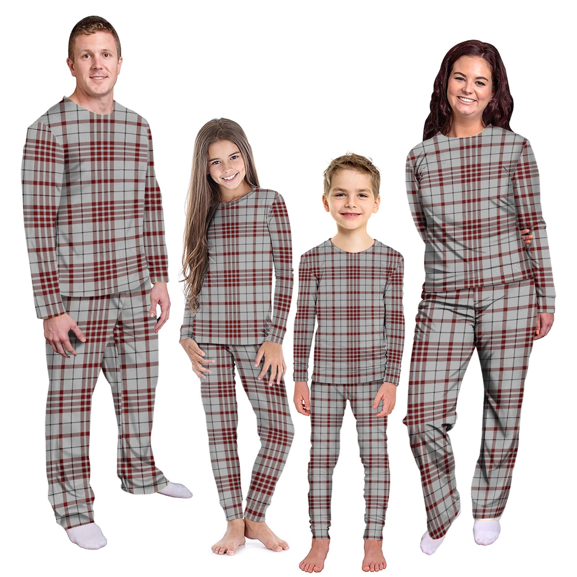 Clayton Tartan Pajamas Family Set Kid - Tartan Vibes Clothing