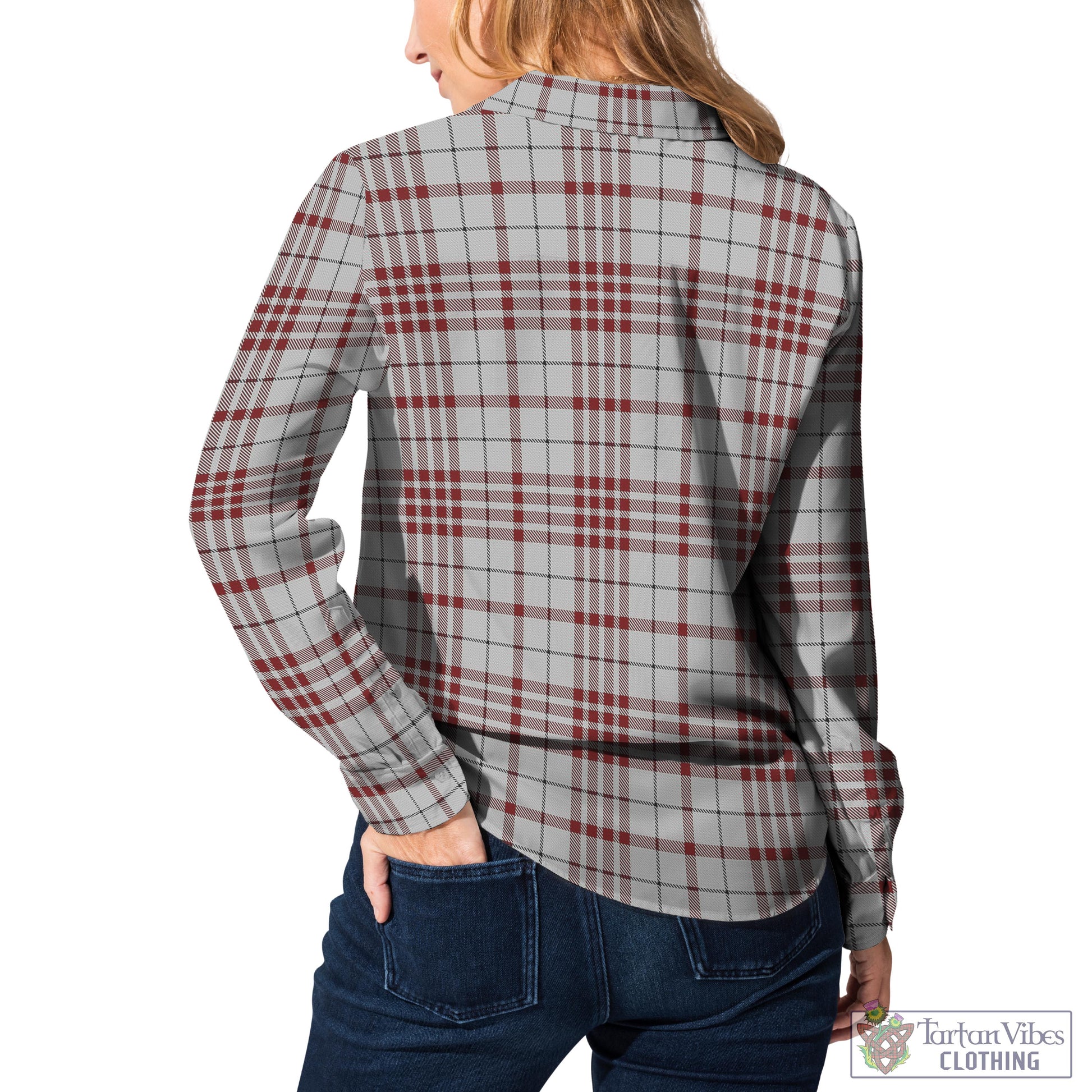 Clayton Tartan Women's Casual Shirt Female - Tartan Vibes Clothing