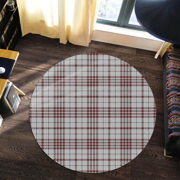 Clayton Tartan Round Rug Premium Round Rug - Tartan Vibes Clothing