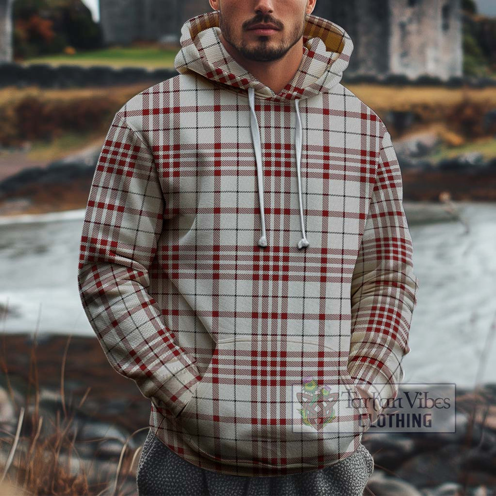 Clayton Tartan Cotton Hoodie Zip Hoodie - Tartan Vibes Clothing