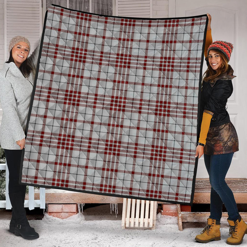 Clayton Tartan Quilt Super King Quilt 91" x 110" - Tartan Vibes Clothing