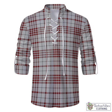 Clayton Tartan Men's Scottish Traditional Jacobite Ghillie Kilt Shirt - Tartan Vibes Clothing