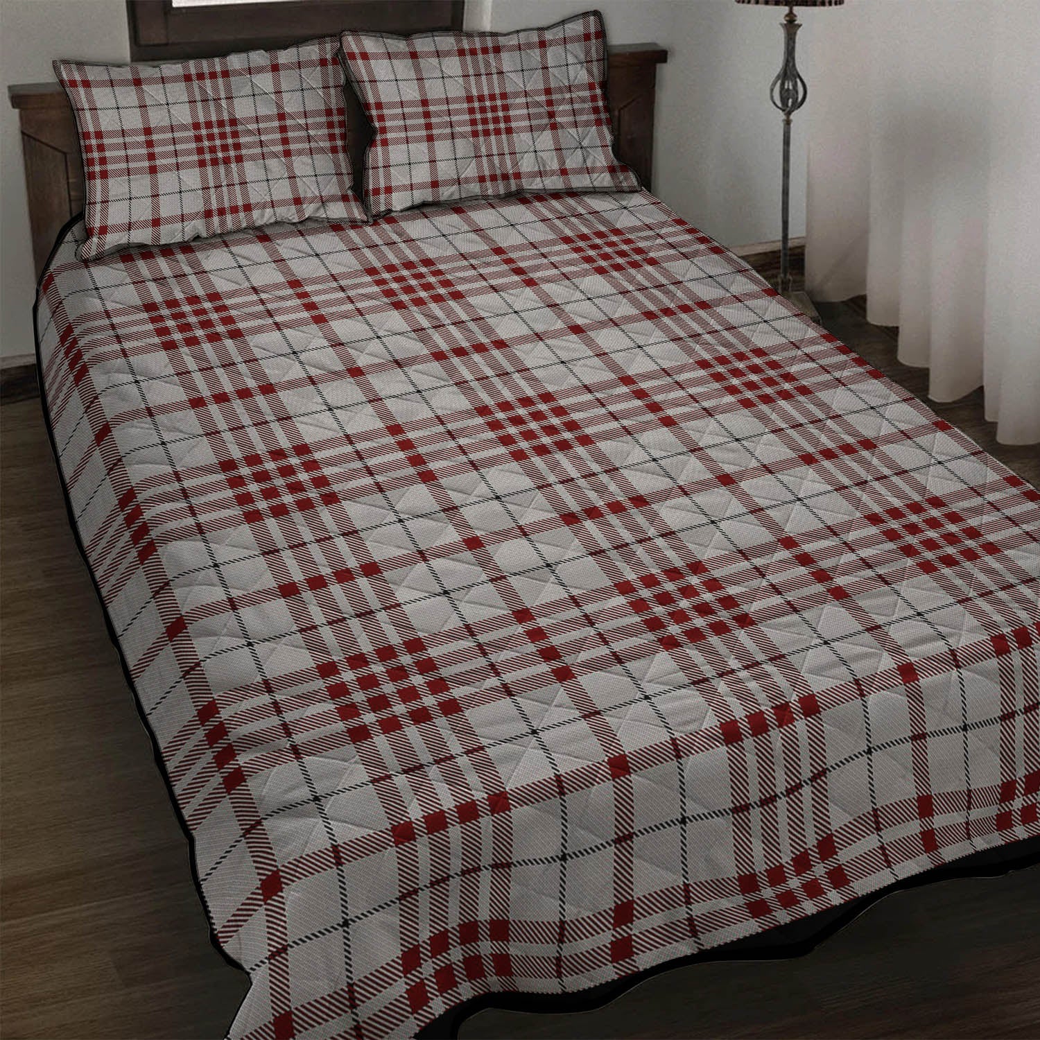 Clayton Tartan Quilt Bed Set - Tartan Vibes Clothing