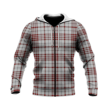Clayton Tartan Knitted Hoodie - Tartan Vibes Clothing