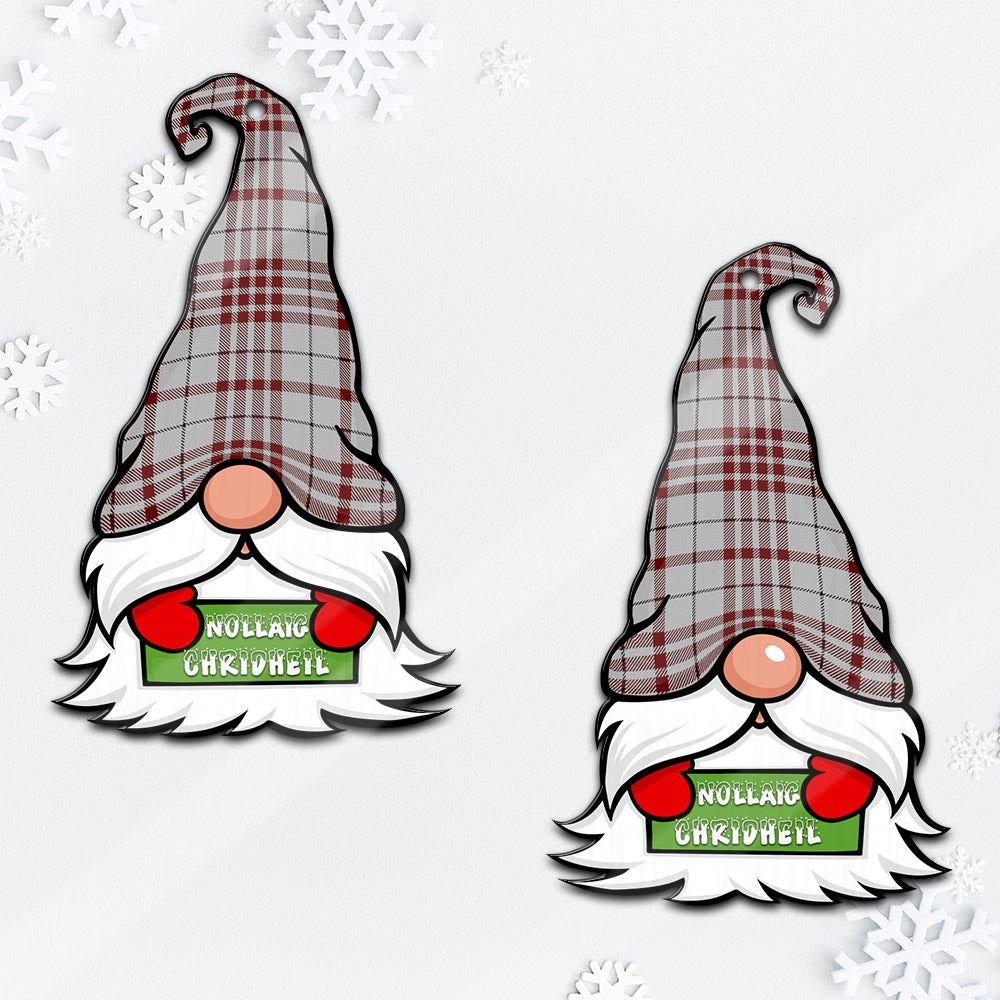 Clayton Gnome Christmas Ornament with His Tartan Christmas Hat - Tartan Vibes Clothing