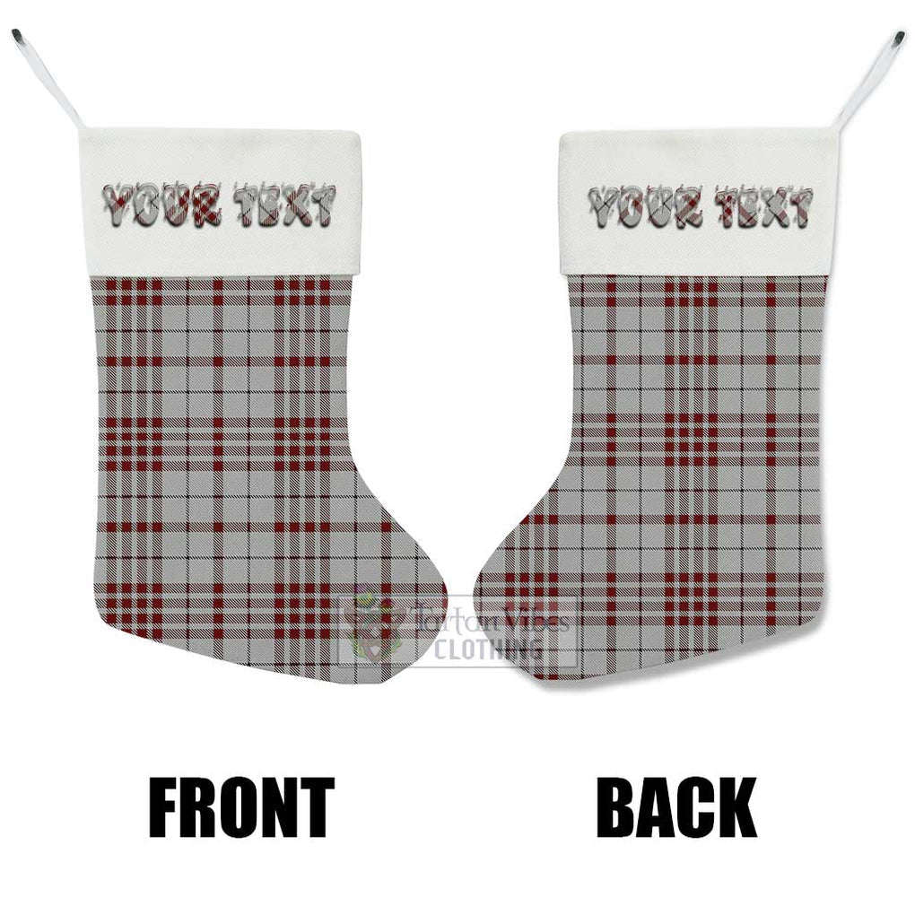 Clayton Tartan Christmas Stocking with Personalized Text - Tartan Vibes Clothing
