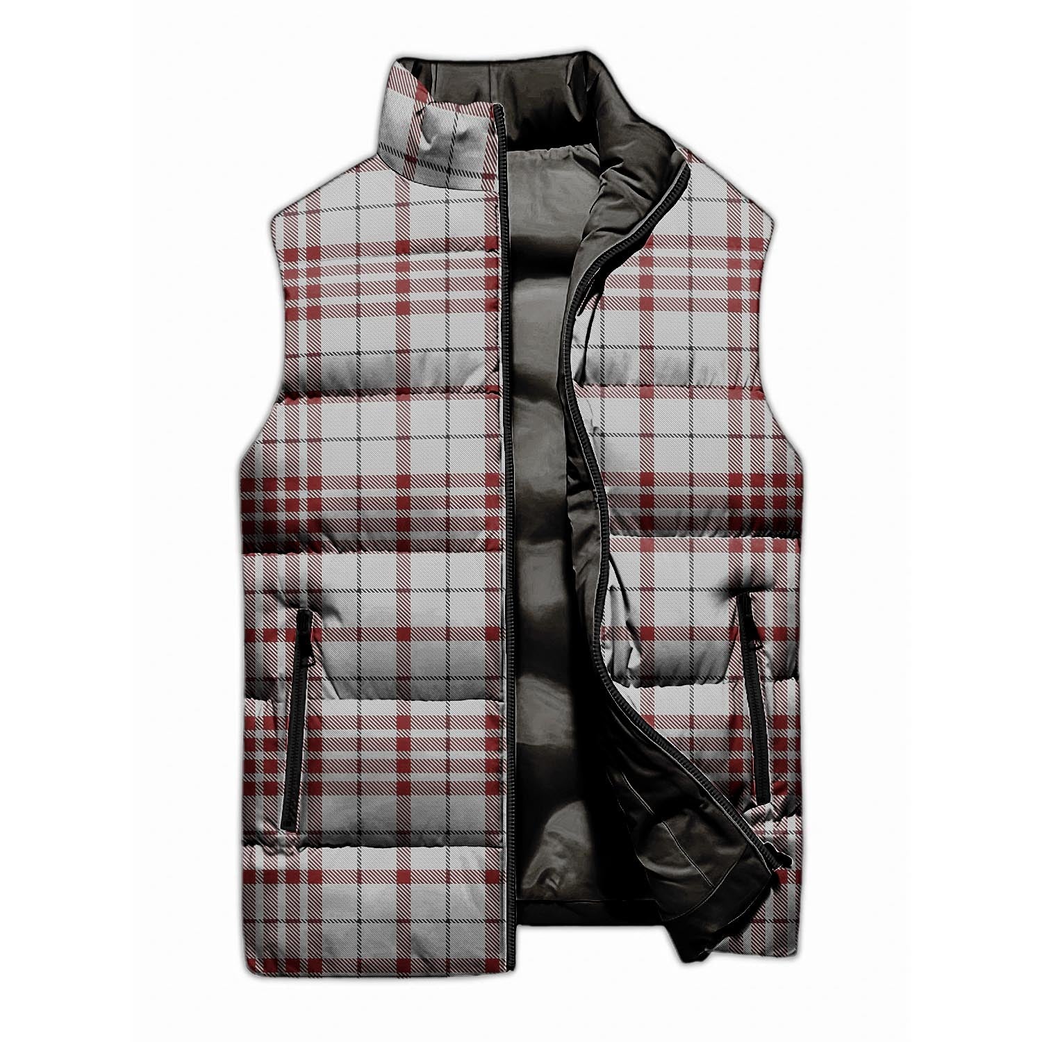 Clayton Tartan Sleeveless Puffer Jacket Unisex M - Tartan Vibes Clothing