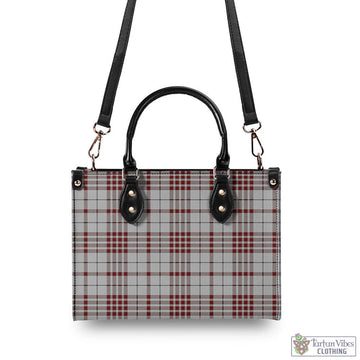 Clayton Tartan Luxury Leather Handbags - Tartan Vibes Clothing