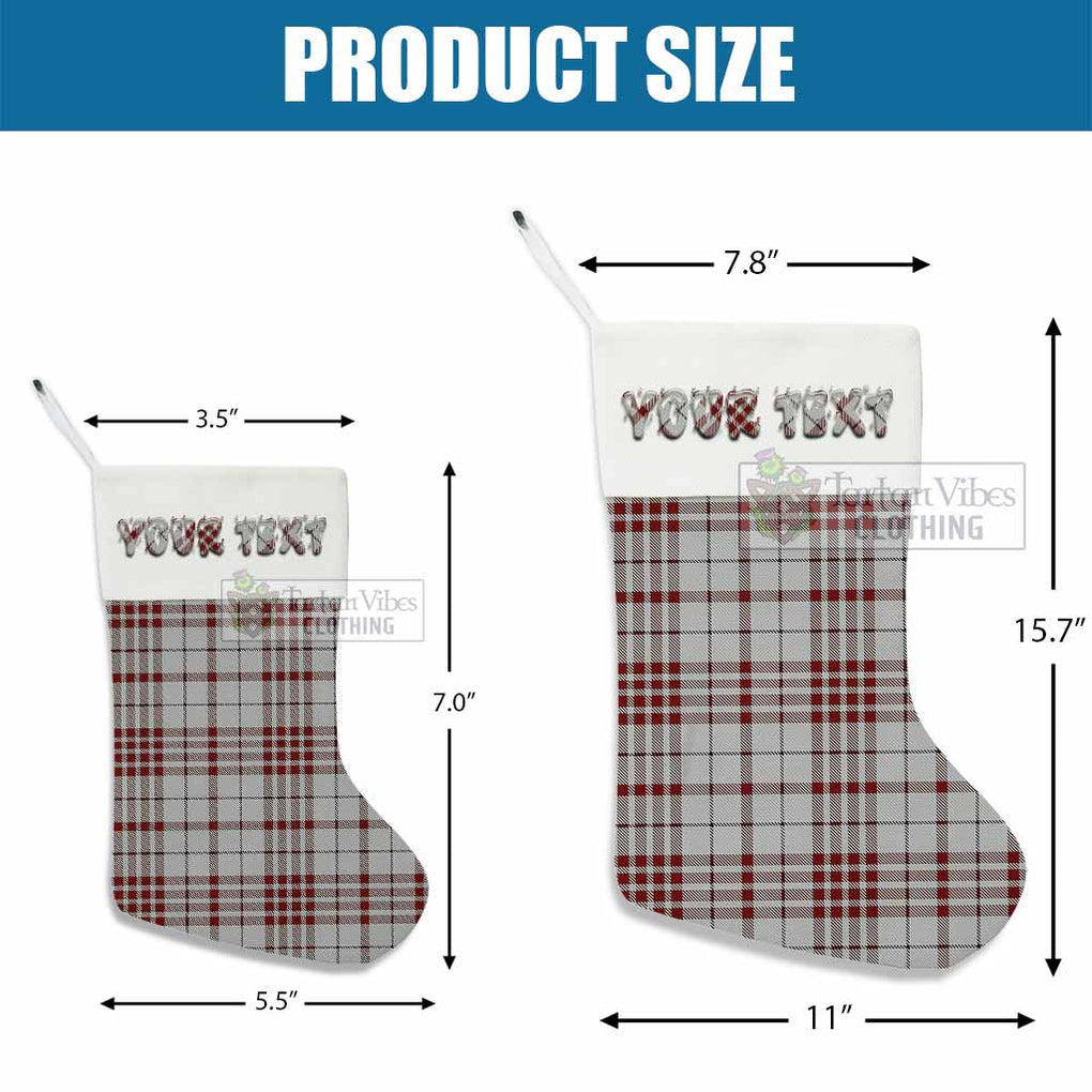 Clayton Tartan Christmas Stocking with Personalized Text - Tartan Vibes Clothing