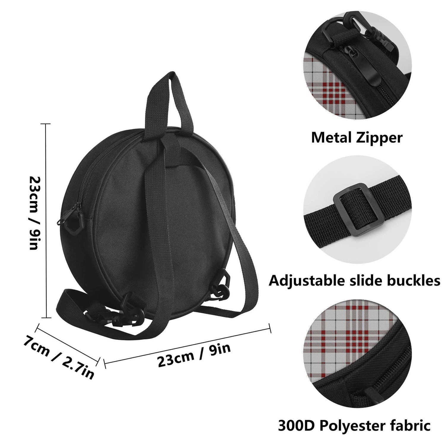 Clayton Tartan Round Satchel Bags - Tartan Vibes Clothing