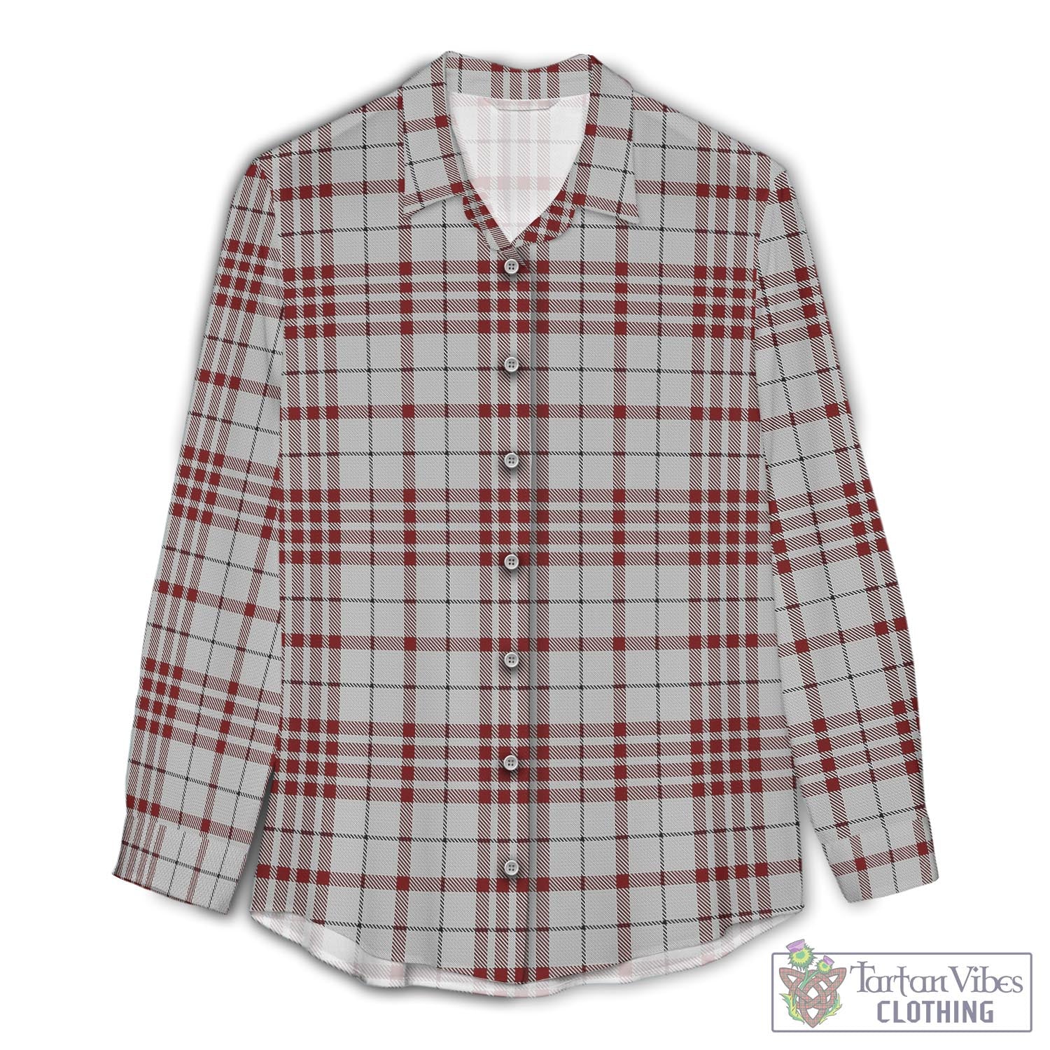 Clayton Tartan Women's Casual Shirt - Tartan Vibes Clothing