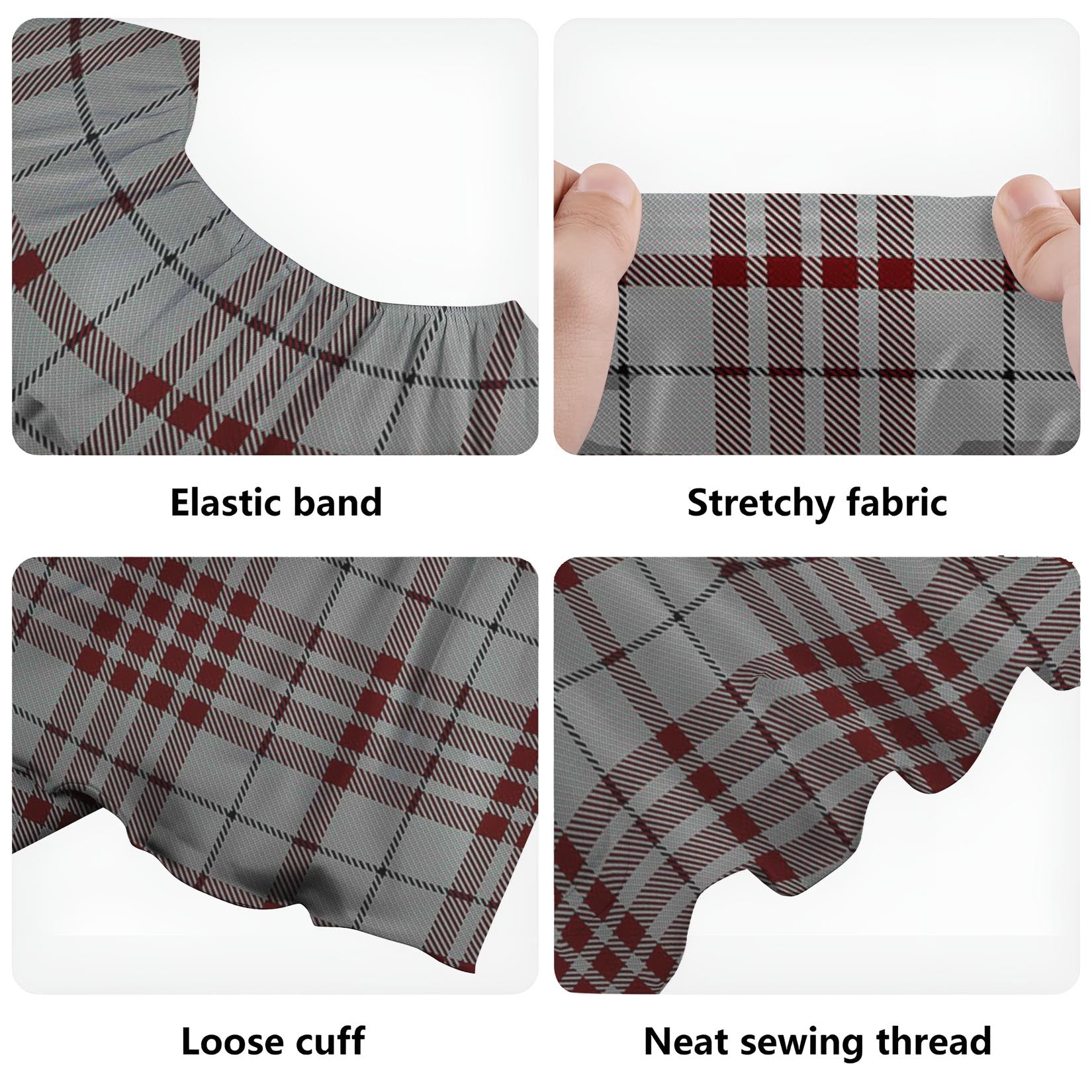 Clayton Tartan Off Shoulder Long Dress - Tartan Vibes Clothing