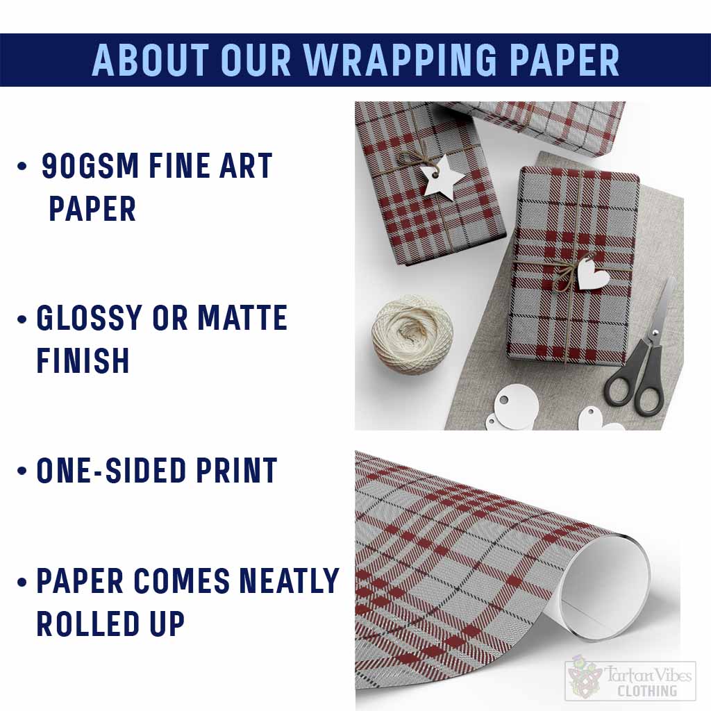 Clayton Classic Tartan Wrapping Paper, Classic Scottish Plaid Gift Wrap
