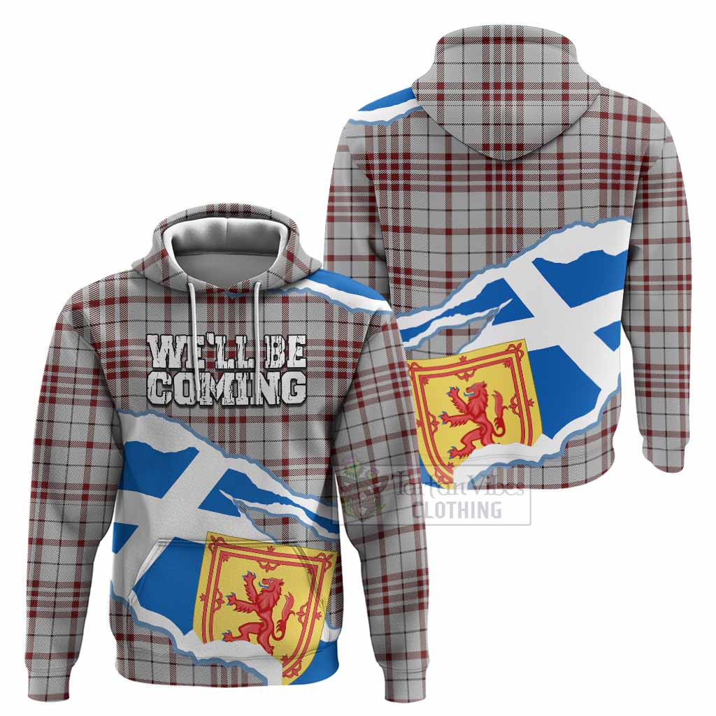 Clayton Scotland Football Tartan Hoodie We'll Be Coming