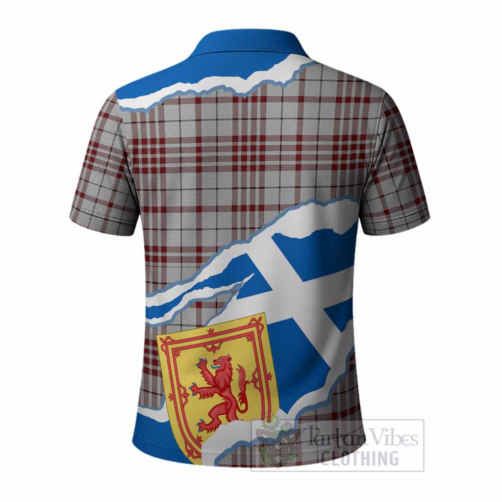 Clayton Scotland Football Tartan Polo Shirt We'll Be Coming