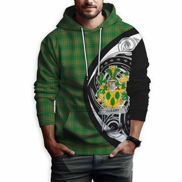 Cleary Irish Clan Hoodie Celtic Circle Style Pullover Hoodie - Tartan Vibes Clothing