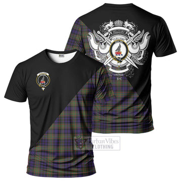 Clelland Tartan T-Shirt with Family Crest and Military Logo Style Kid's Shirt - Tartan Vibes Clothing