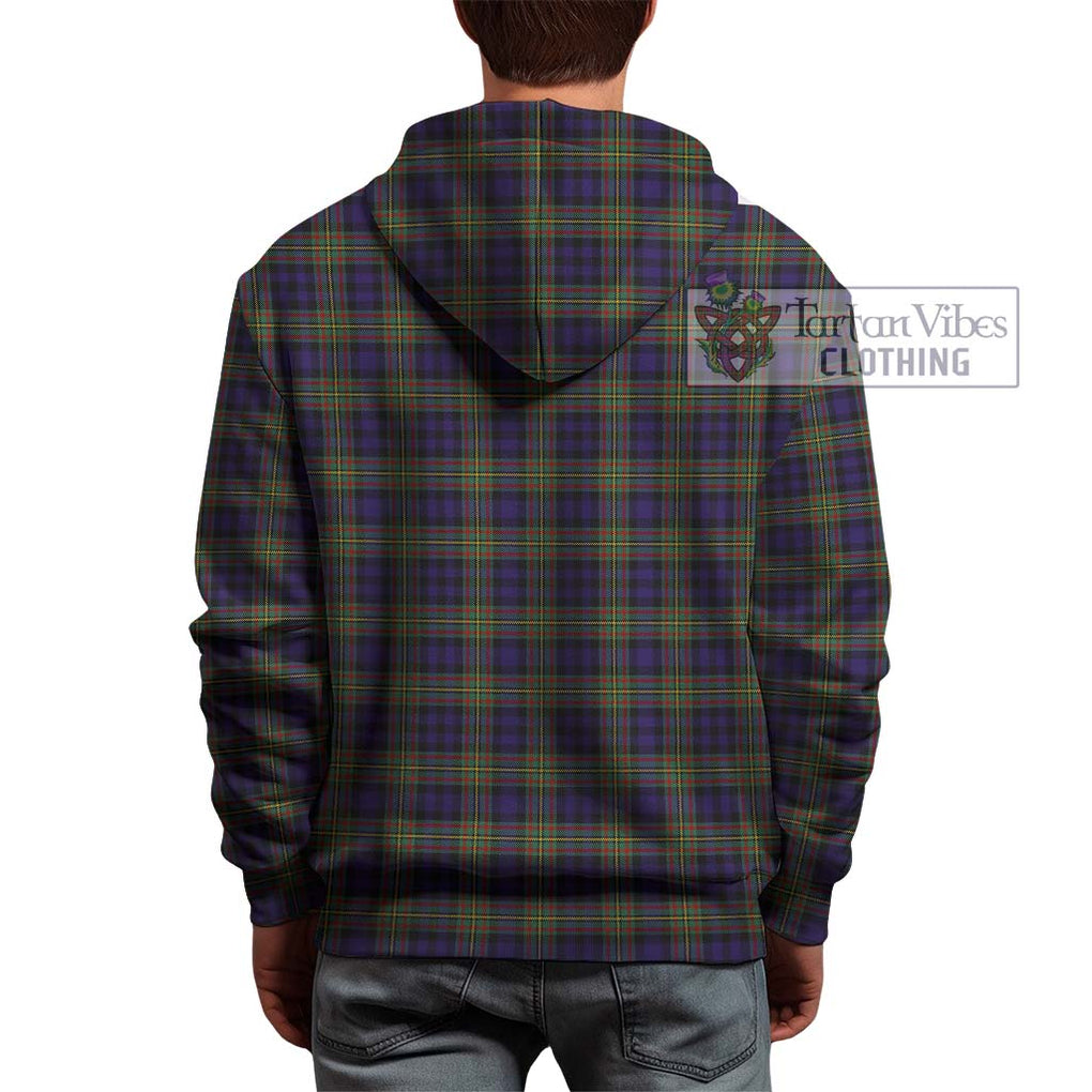 Clelland Tartan Hoodie with Family Crest DNA In Me Style - Tartan Vibes Clothing