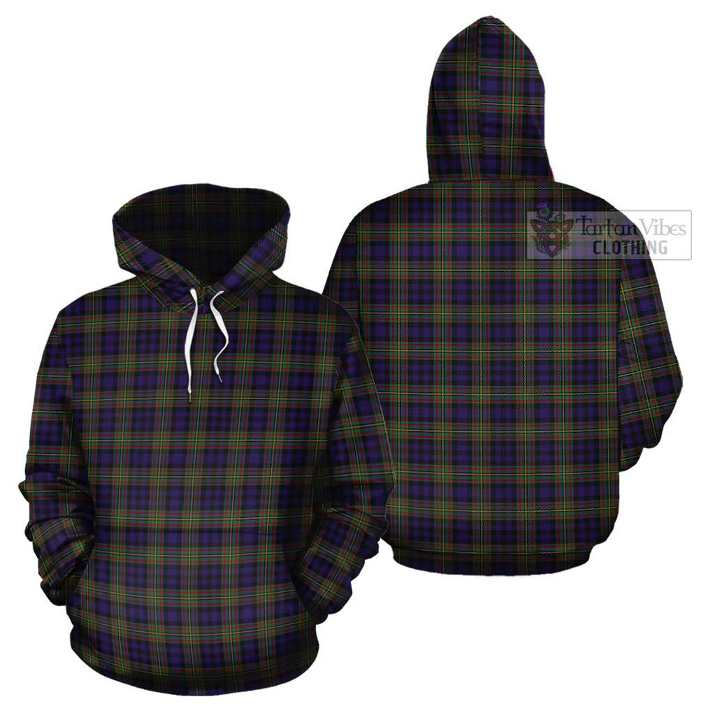 Clelland Tartan Cotton Hoodie - Tartan Vibes Clothing
