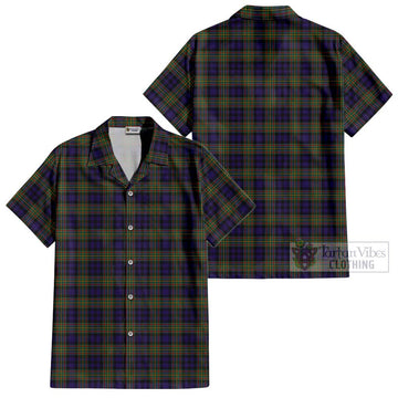Clelland Tartan Cotton Hawaiian Shirt - Tartan Vibes Clothing