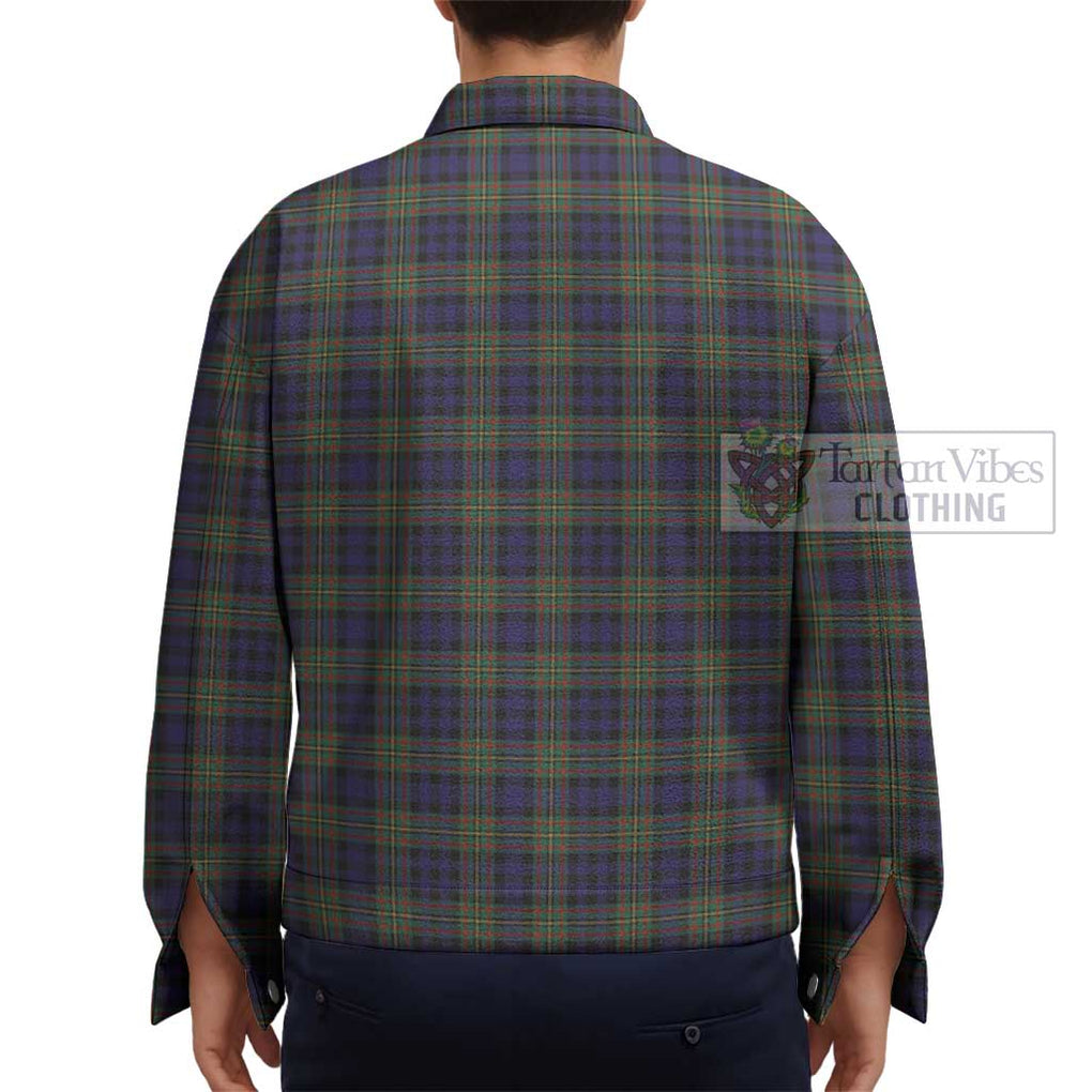 Clelland Tartan Unisex Lapel Cotton Jacket - Tartan Vibes Clothing