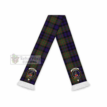 Tartan Vibes Clothing Clelland Tartan Ruffneck Scarf with Family Crest