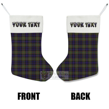 Clelland Tartan Christmas Stocking with Personalized Text - Tartan Vibes Clothing