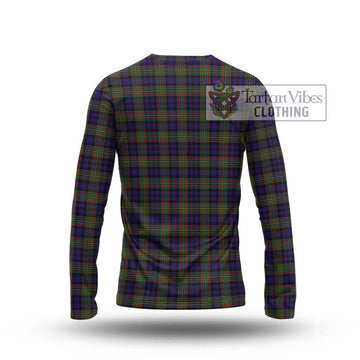 Clelland Tartan Long Sleeve T-Shirt with Family Crest DNA In Me Style - Tartan Vibes Clothing