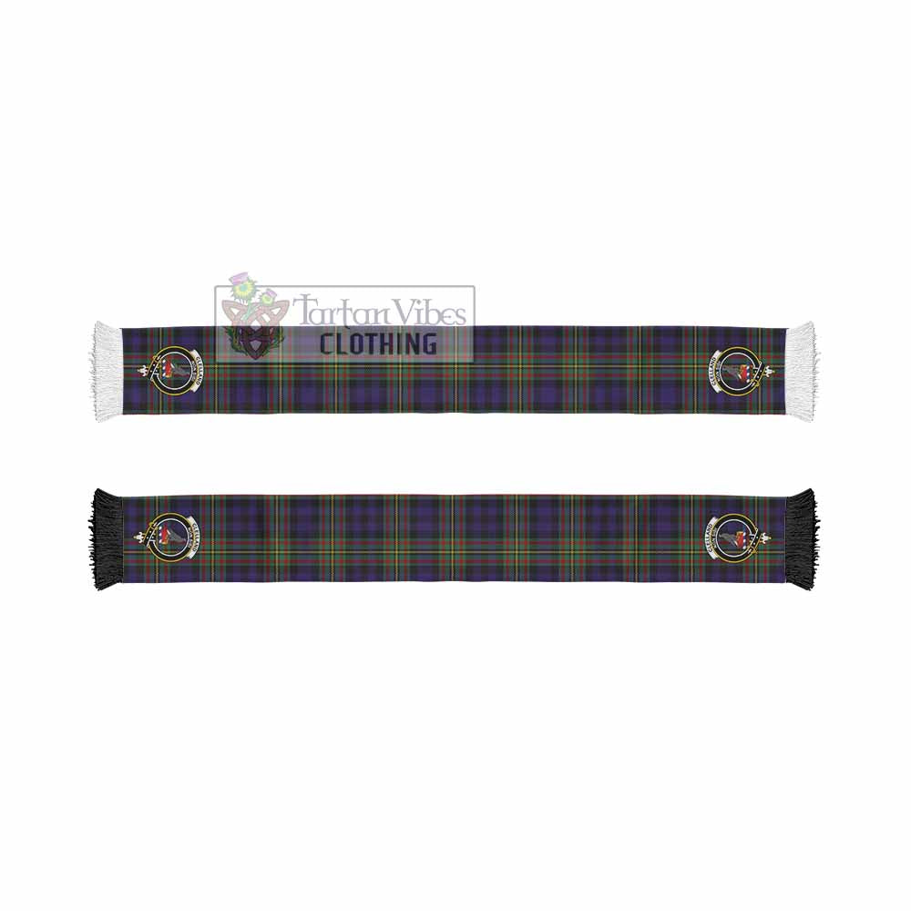 Clelland Tartan Ruffneck Scarf with Family Crest - Tartan Vibes Clothing