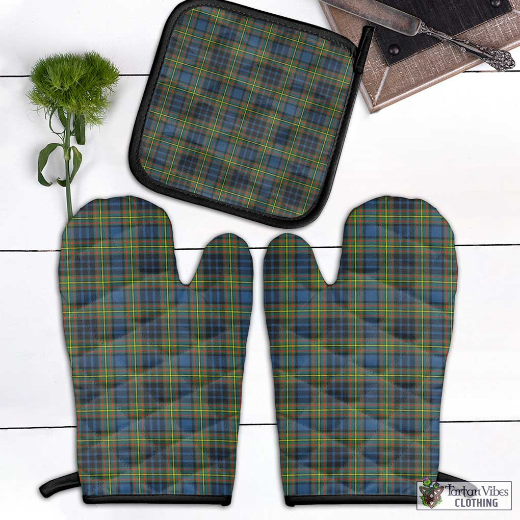Clelland Ancient Tartan Combo Oven Mitt & Pot-Holder - Tartan Vibes Clothing