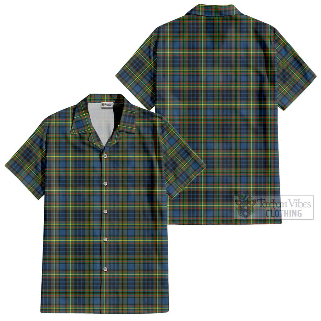 Clelland Ancient Tartan Cotton Hawaiian Shirt - Tartan Vibes Clothing