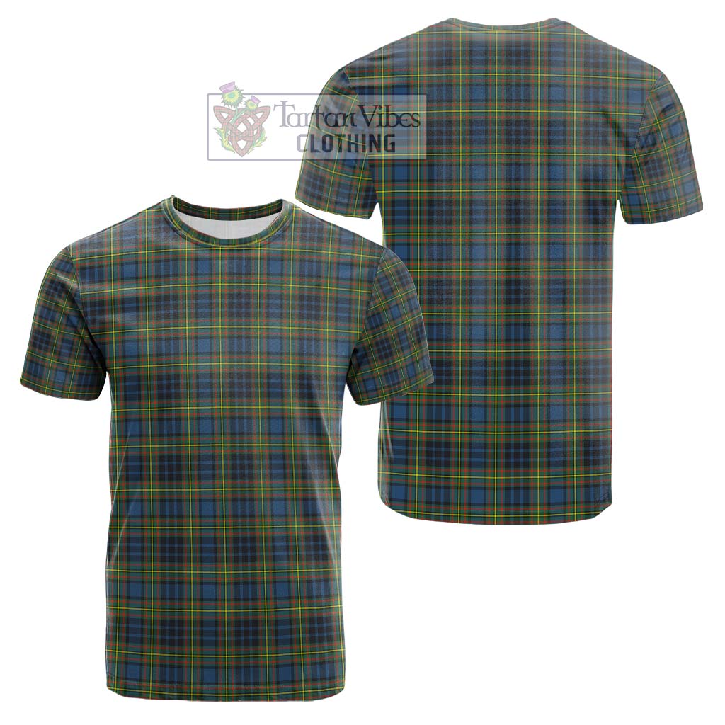 Clelland Ancient Tartan Cotton T-Shirt - Tartan Vibes Clothing