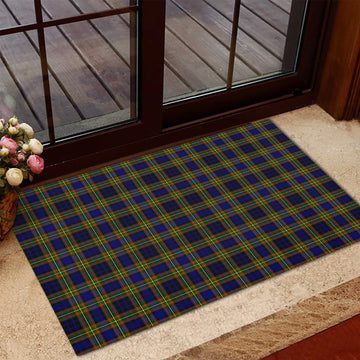 Clelland Modern Tartan Rubber Doormat