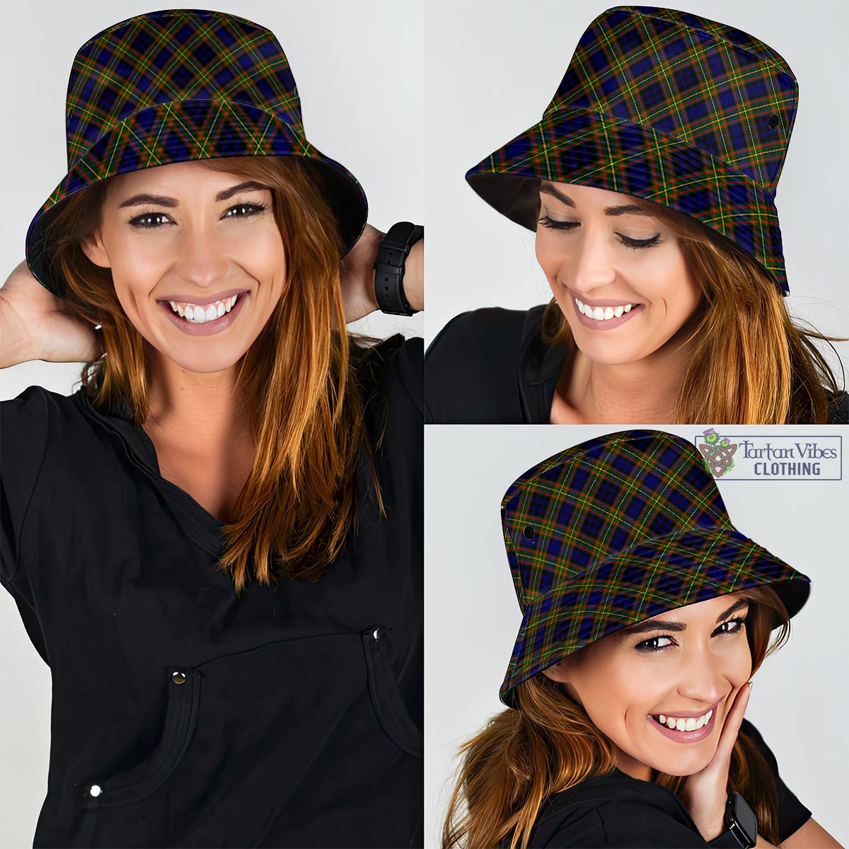 Tartan Vibes Clothing Clelland Modern Tartan Bucket Hat