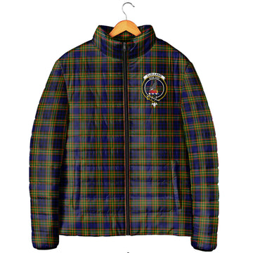 Clelland Modern Tartan Padded Jacket with Family Crest
