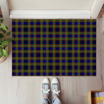 Clelland Modern Tartan Rubber Doormat