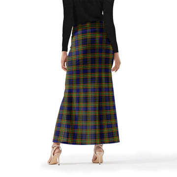 Clelland Modern Tartan Womens Full Length Skirt
