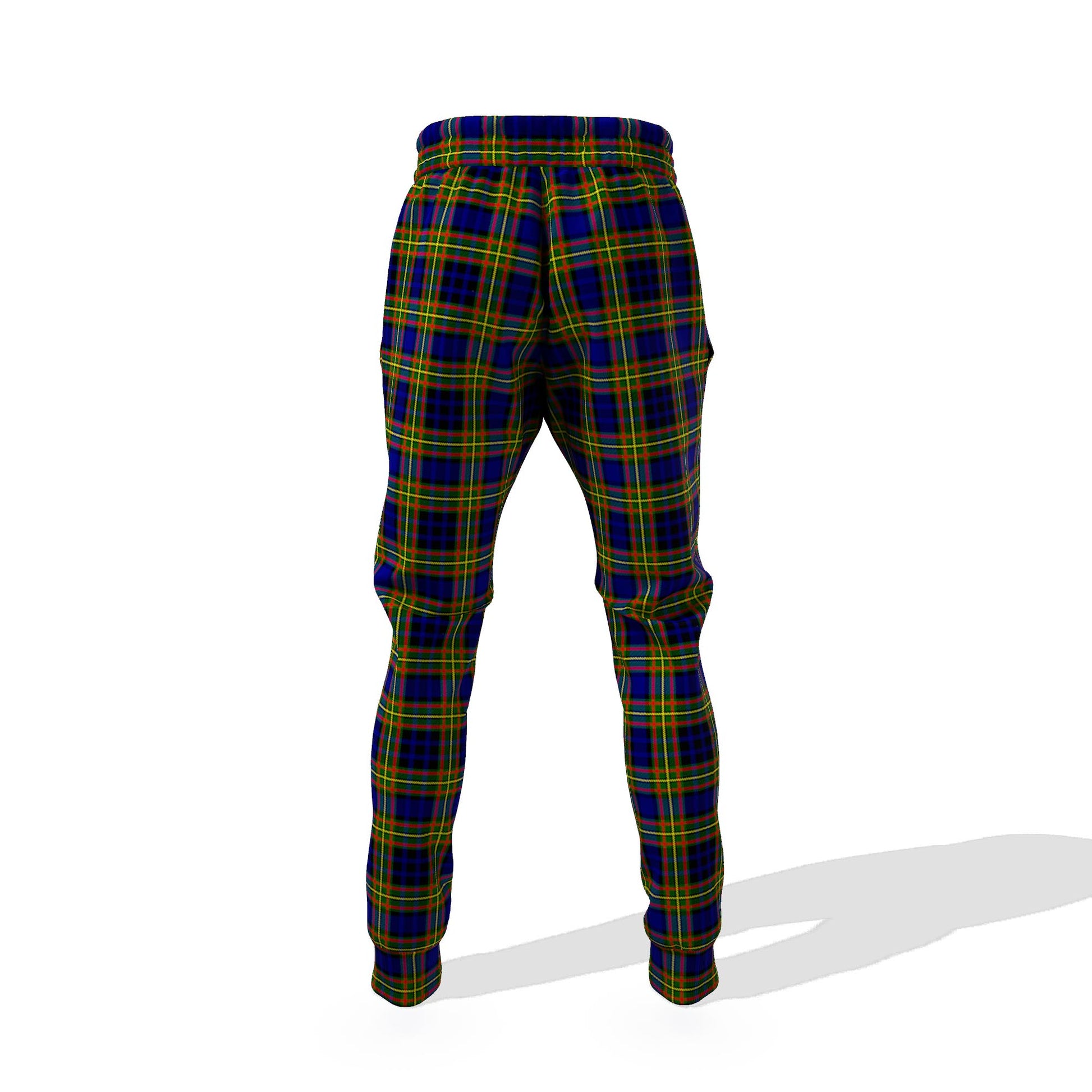 Clelland Modern Tartan Joggers Pants with Family Crest 6XL - Tartan Vibes Clothing