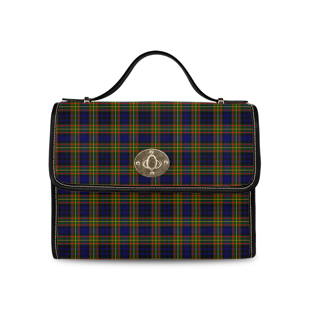 clelland-modern-tartan-leather-strap-waterproof-canvas-bag